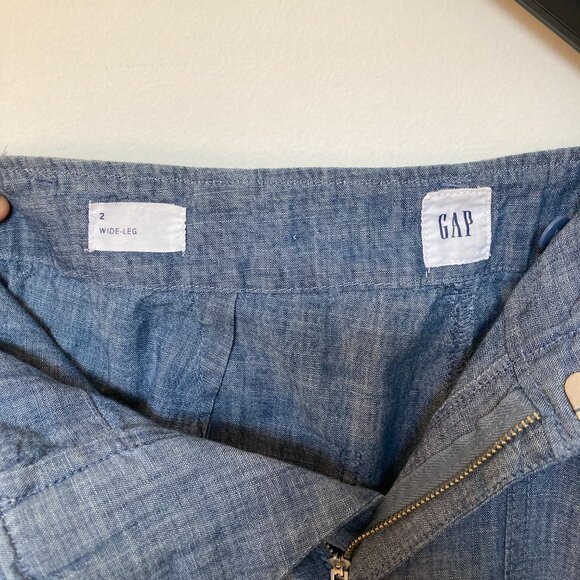 Gap Wide Leg Cotton, denim-colorway - Picture 5 of 7